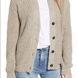 Nordstrom BP NWT Grandma Stitch Cardigan